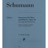 Romances for Oboe and Piano, Version for Clarinet, Op. 94