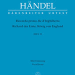 Riccardo primo, Re d'Inghilterra / Richard der Erste, König von England HWV 23 - Remenyi House of Music