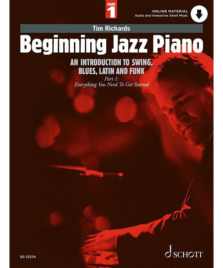 Richards T. - Beginning Jazz Piano - Part 1 - Book & Download - Remenyi House of Music