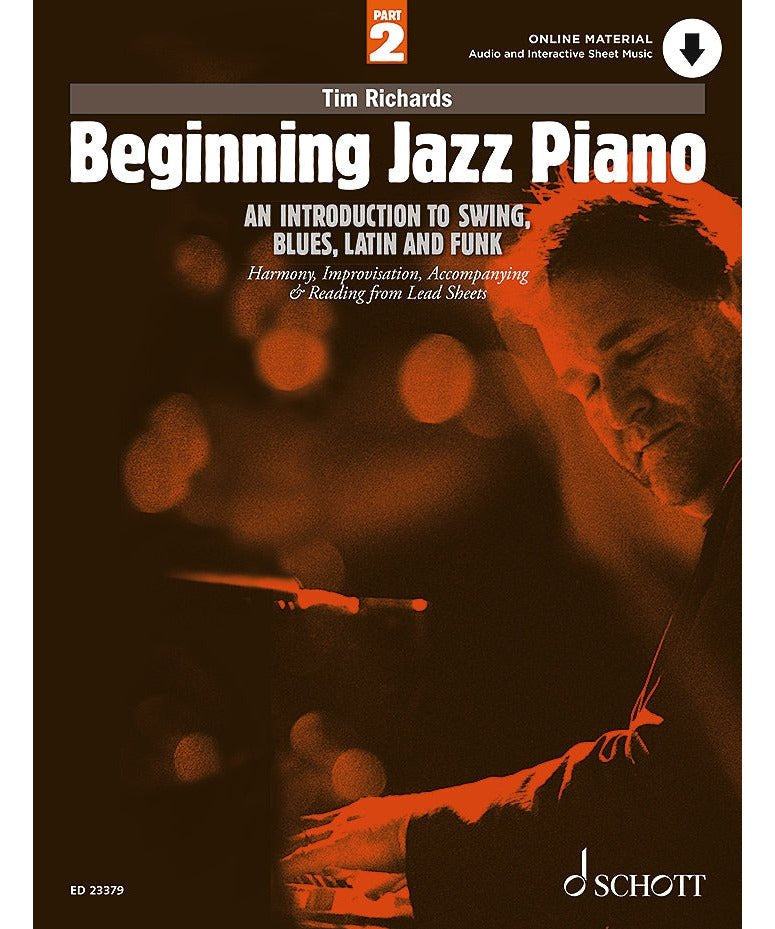 Richards T. - Beginning Jazz Piano - Part 2 Book & Download - Remenyi House of Music