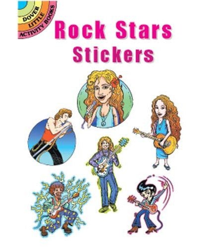 Rock Stars Stickers (Dover Little Activity Books) - Remenyi House of Music