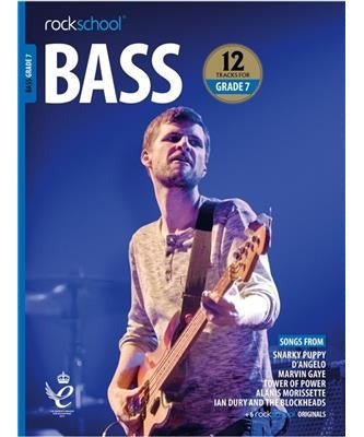 Rockschool Bass Grade 7 - Book & Download - Remenyi House of Music