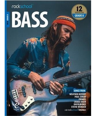 Rockschool Bass Grade 8 - Book & Download - Remenyi House of Music