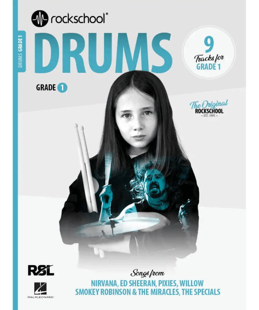 Rockschool Drums Grade 1 (2024) - Remenyi House of Music