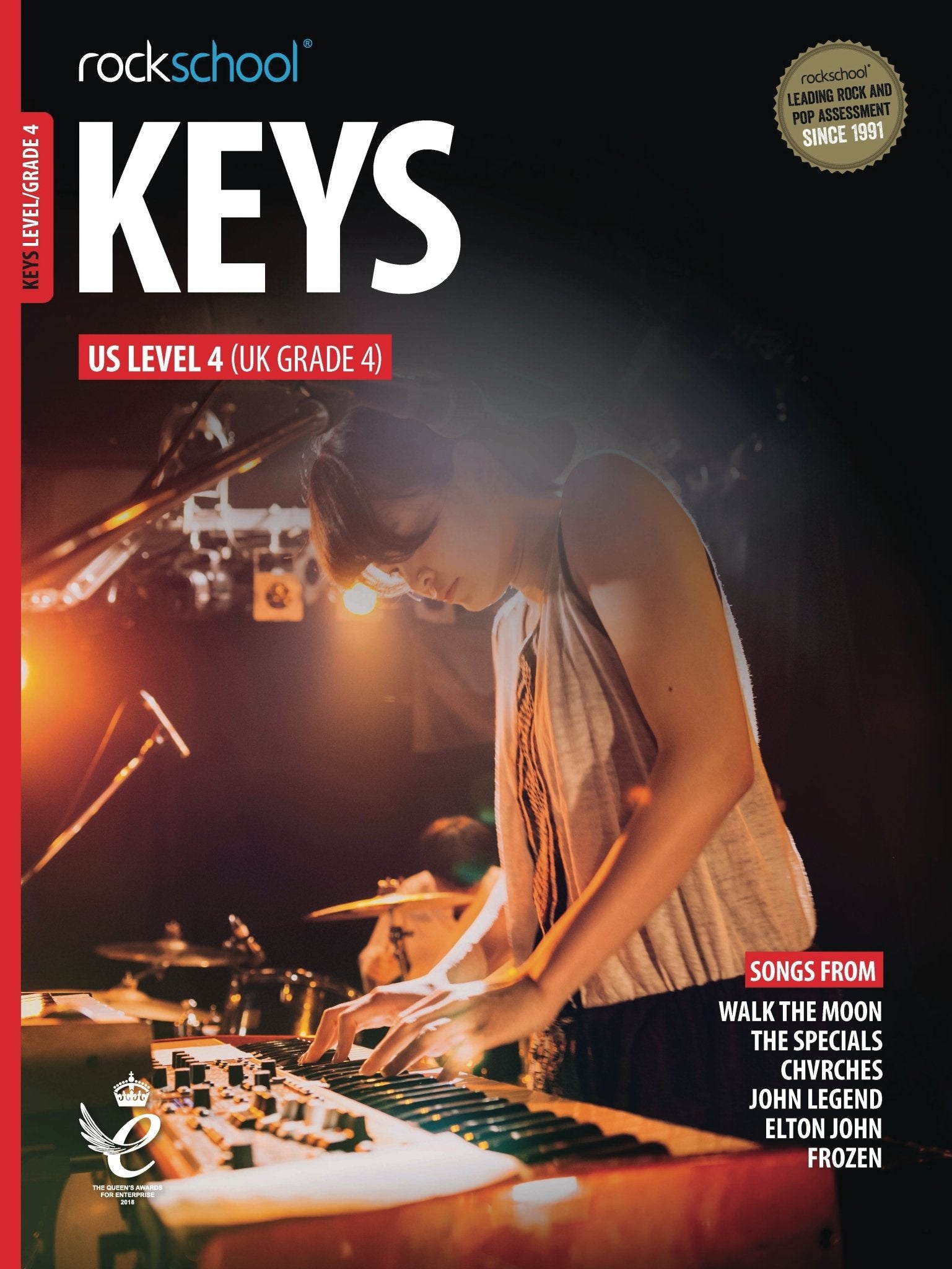 Rockschool Keys Grade 4 - Book & Download - Remenyi House of Music