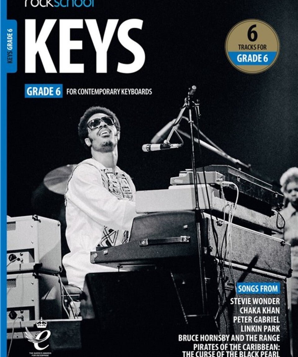 Rockschool Keys Grade 6 - Book & Download - Remenyi House of Music