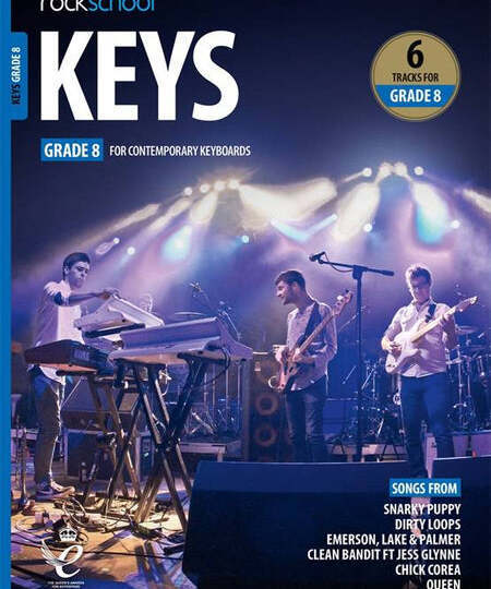 Rockschool - Rockschool Keys Grade 8 - Book & Download - Remenyi House of Music