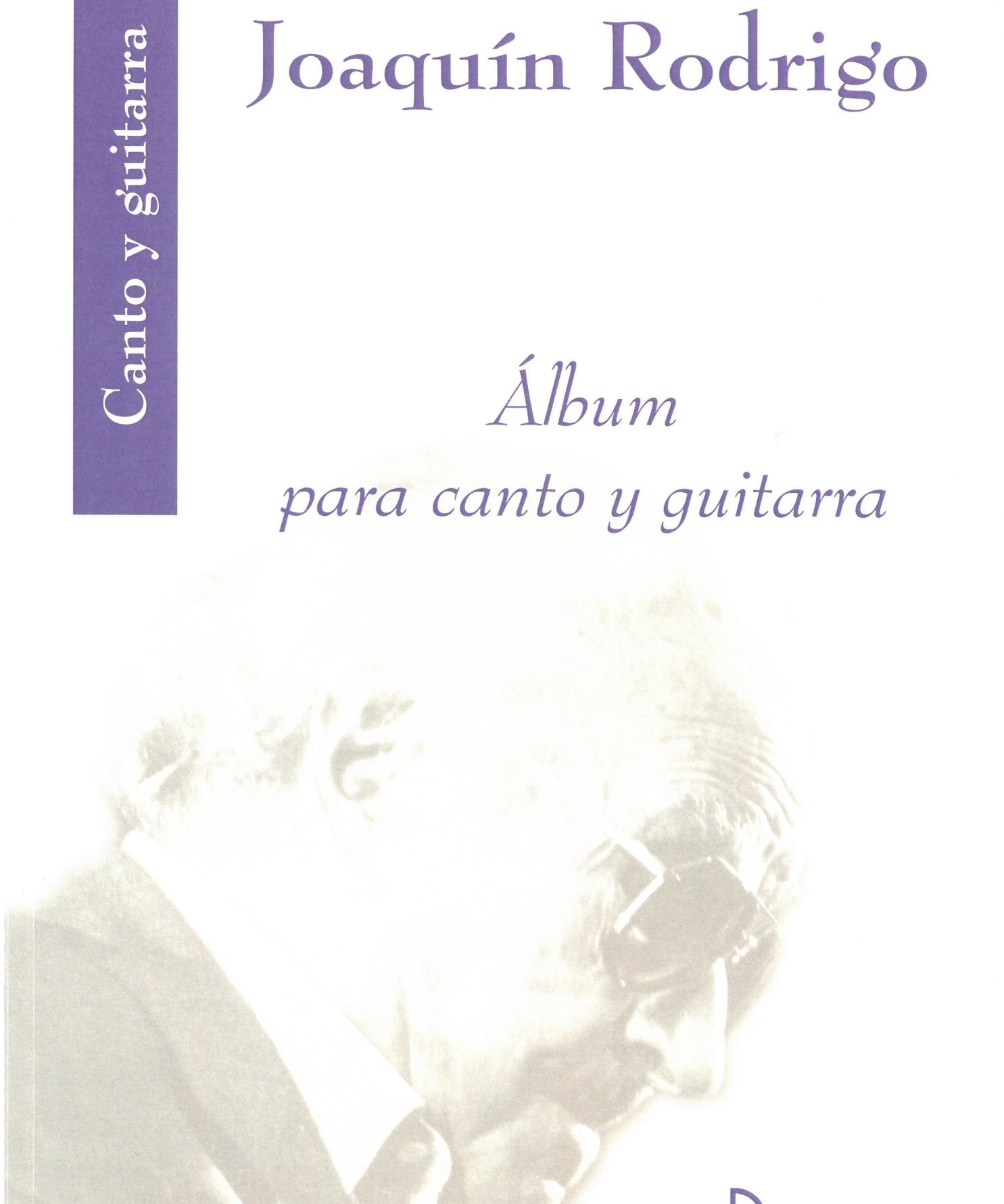 Rodrigo, J. - Álbum para Canto y Guitarra - 31 Songs - Remenyi House of Music