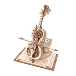 ROKR Magic Cello - Mechanical Music Box 3D Wooden Puzzle - Remenyi House of Music