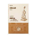 Rolife Cello Wooden Model Kit - Remenyi House of Music