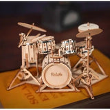 Rolife Drum Kit Wooden Model Kit - Remenyi House of Music