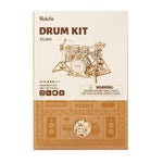Rolife Drum Kit Wooden Model Kit - Remenyi House of Music