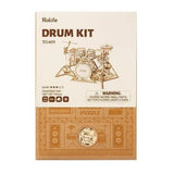 Rolife Drum Kit Wooden Model Kit - Remenyi House of Music