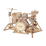 Rolife Drum Kit Wooden Model Kit - Remenyi House of Music