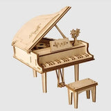 Rolife Grand Piano Wooden Model Kit - Remenyi House of Music
