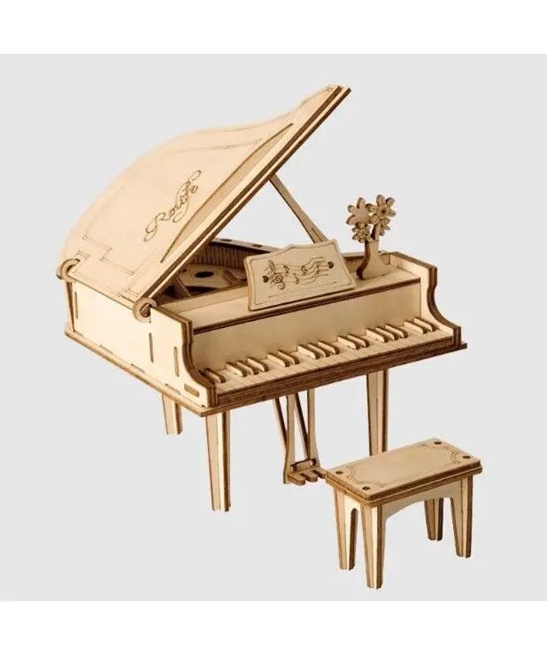 Rolife Grand Piano Wooden Model Kit - Remenyi House of Music
