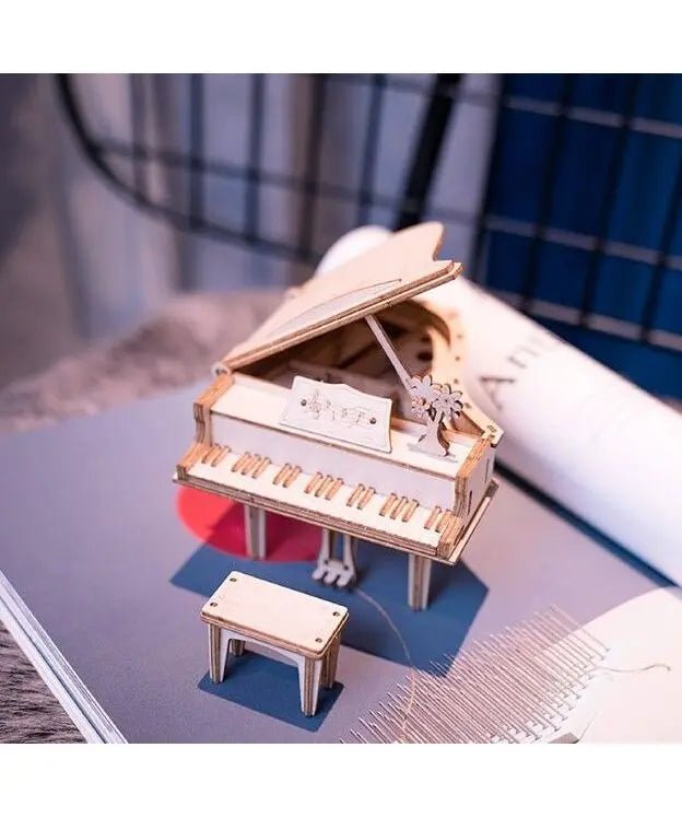 Rolife Grand Piano Wooden Model Kit - Remenyi House of Music