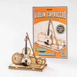 Rolife ROKR Violin Capriccio Wooden Model Kit - Remenyi House of Music