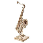 Rolife Saxophone Wooden Model Kit - Remenyi House of Music