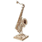 Rolife Saxophone Wooden Model Kit - Remenyi House of Music