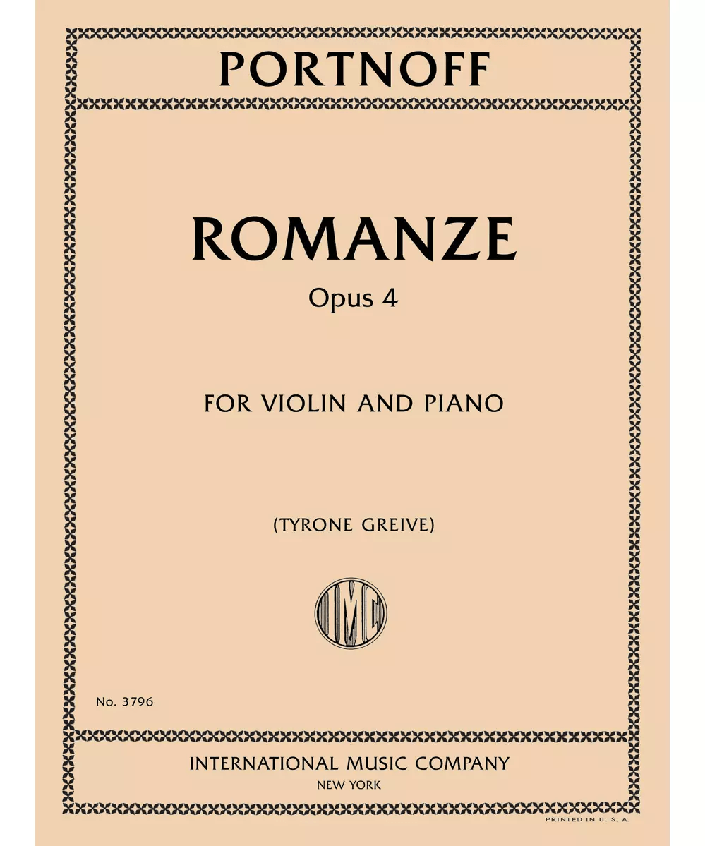Romanze, Op. 4 - Remenyi House of Music