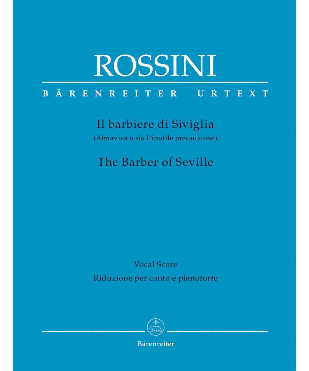 Rossini G. - Barber Of Seville - It Eng - Remenyi House of Music