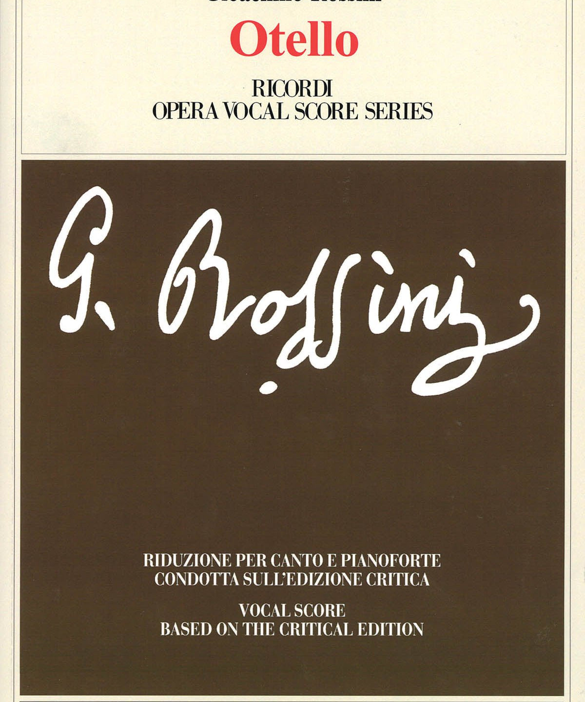 Rossini, G. - Otello - Remenyi House of Music