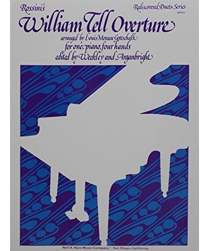 Rossini, G. - William Tell Overture - 1Piano/4 Hands - Remenyi House of Music