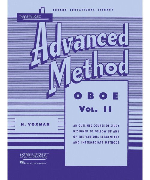 Rubank Advanced Method - Oboe Vol. 2 - Remenyi House of Music