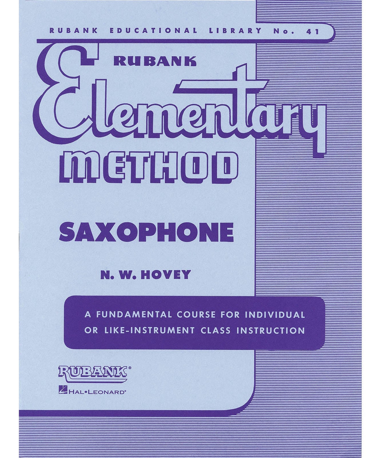 Rubank Elementary Method – Saxophone - Remenyi House of Music