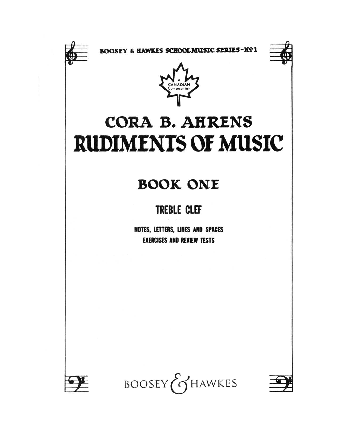 Rudiments of Music - Book 1 - Remenyi House of Music