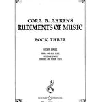 Rudiments of Music - Book 3 - Remenyi House of Music