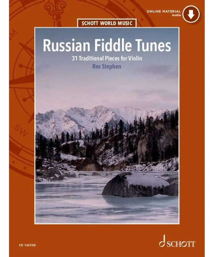 Russian Fiddle Tunes - 31 Traditional Pieces for Violin (with Online Audio & Optional Violin Accompanying Parts) - Remenyi House of Music