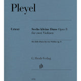 Pleyel, I. - Six Little Duets, Op. 8