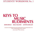 Keys to Music Rudiments: Students' Workbook No. 1