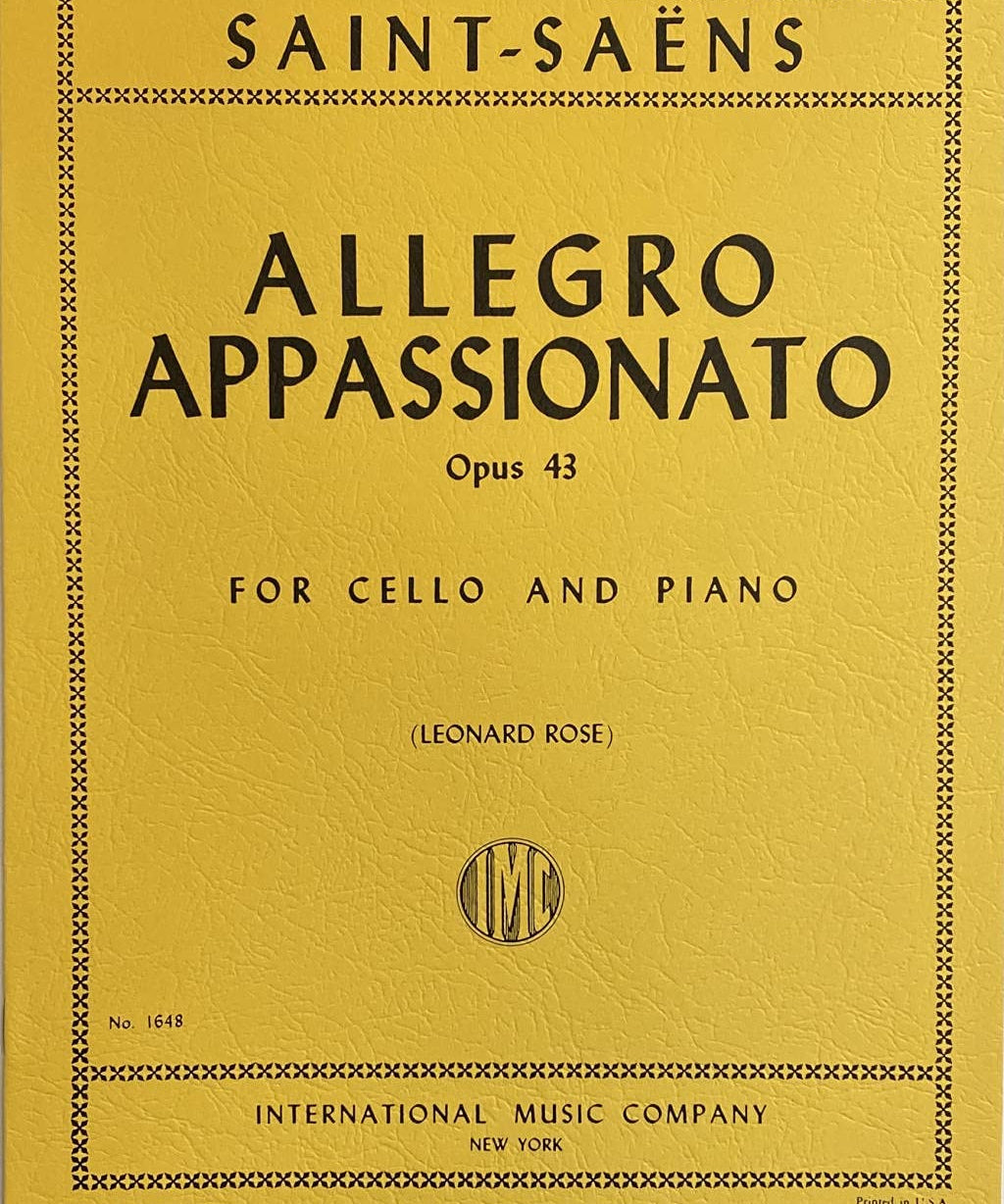 Saint - Saens: Allegro Appassionato Op 43 - Remenyi House of Music