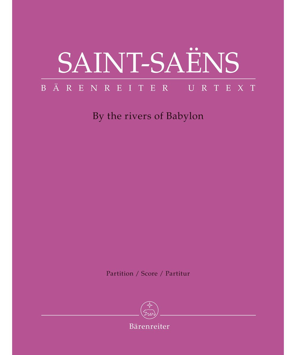 Saint - Saëns, C. - By the rivers of Babylon - Remenyi House of Music