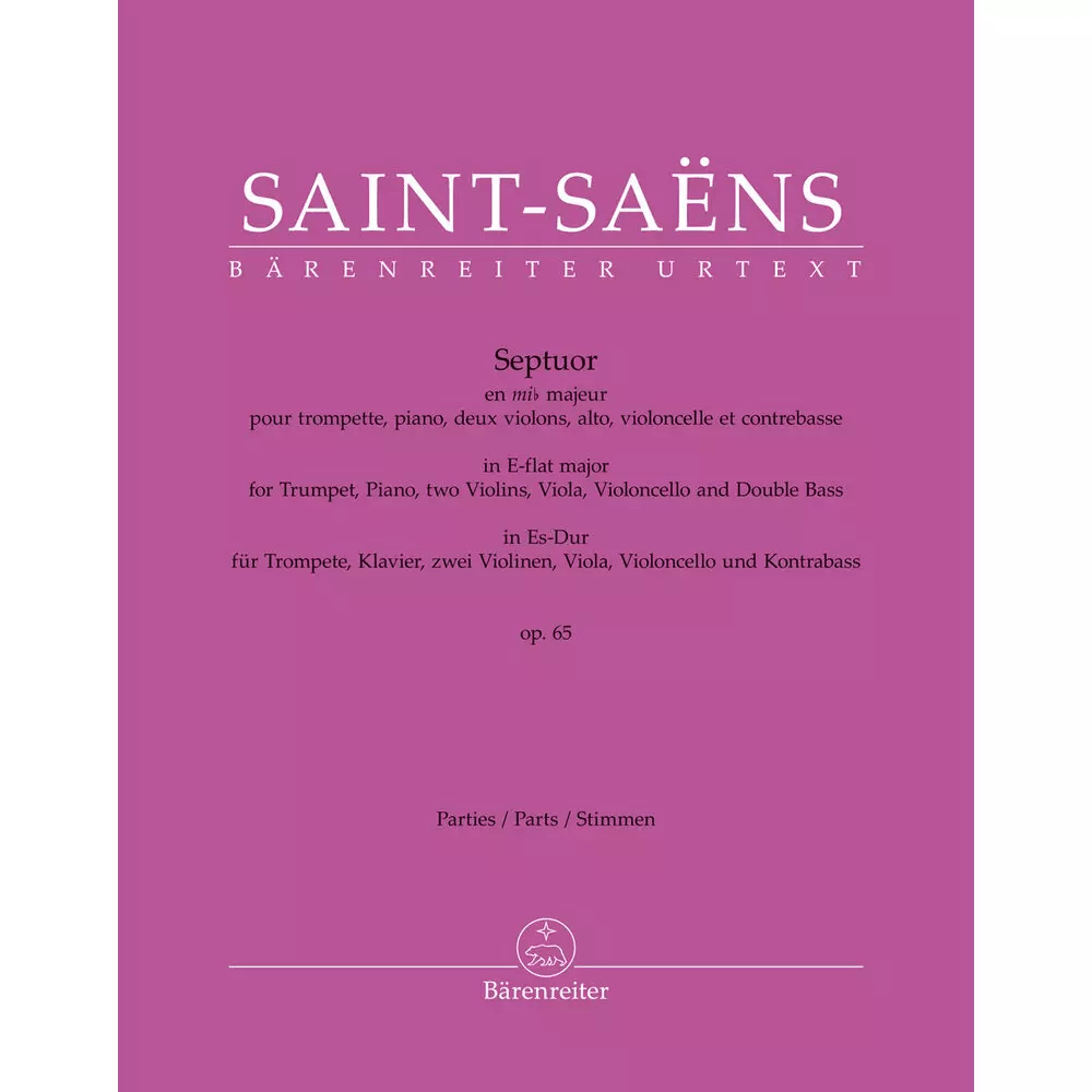 Saint - Saens, C. - Septet (Septuor) in E - flat major, op. 65 - Remenyi House of Music