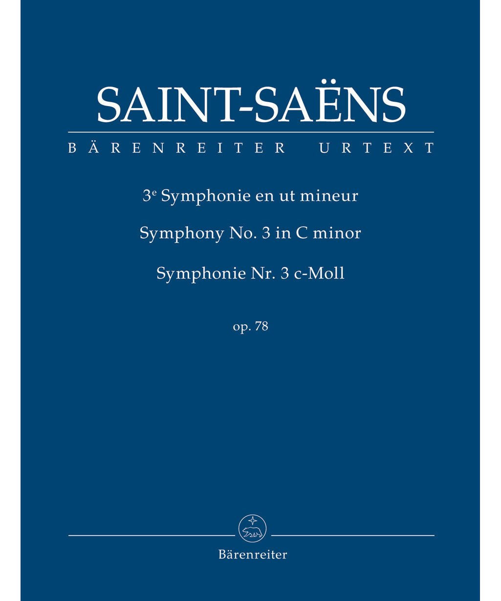 Saint Saens C. - Symphony 3 In C - Op 78 - Remenyi House of Music