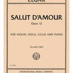 Salut d'Amour, Op. 12, for Violin, Viola, Cello, and Piano - Remenyi House of Music