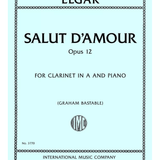 Salut d'amour, Opus 12 for Clarinet in A and Piano - Remenyi House of Music