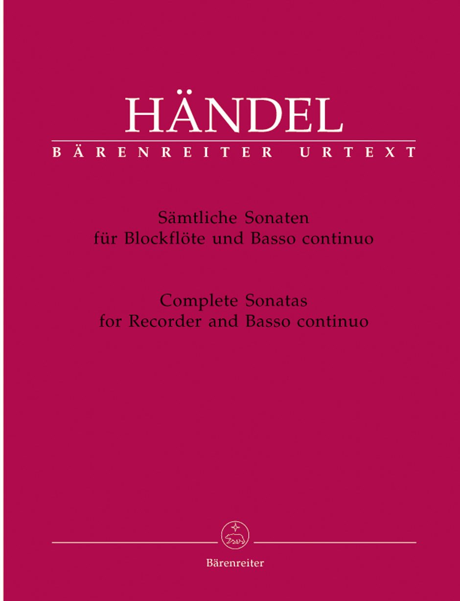 Sämtliche Sonaten für Blockflöte und Basso continuo - Remenyi House of Music