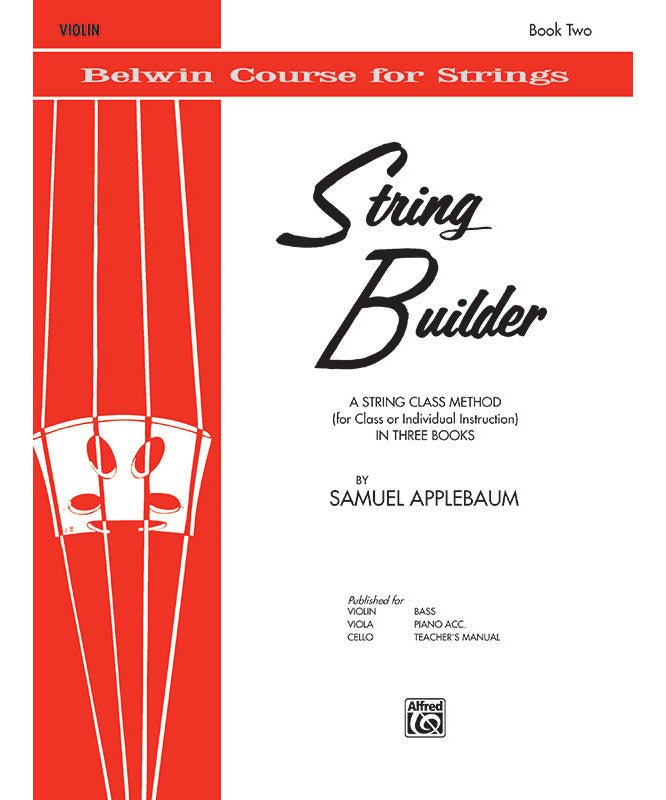 Samuel Applebaum - String Builder, Book Two - Remenyi House of Music