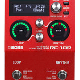 Boss RC-10R Rhythm Loop Station Guitar Effects Pedal, External MIDI Connector