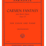 Sarasate P. - Carmen Fantasy Op 25 After Bizet's Opera - Remenyi House of Music