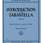 Sarasate P. - Introduction & Tarantella, Op 43 - Remenyi House of Music