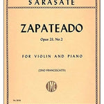 Sarasate P. - Zapateado, Op 23 No. 2 - Remenyi House of Music