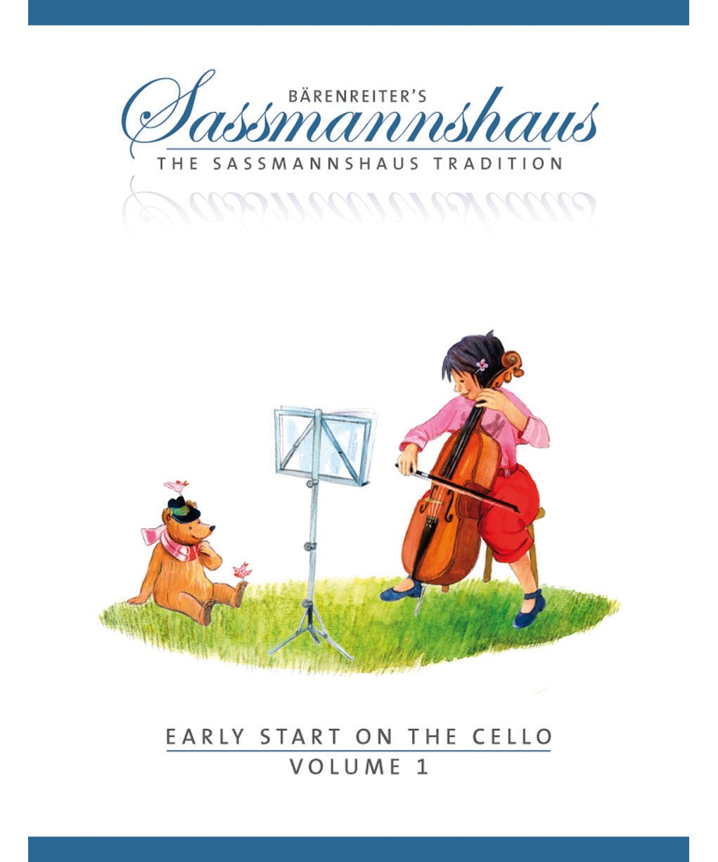 Sassmannshaus - Early Start on the Cello, Volume 1 - Remenyi House of Music
