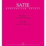 Satie E. - 3 Morceaux En Forme De Poire 1 P 4 H - Remenyi House of Music