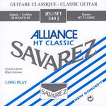 Savarez 540J Alliance Classic Classical Guitar Strings, High Tension - Remenyi House of Music